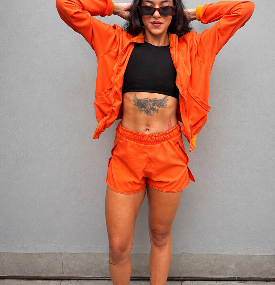 Short Brisa Laranja