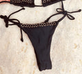 Tanga Beads Black
