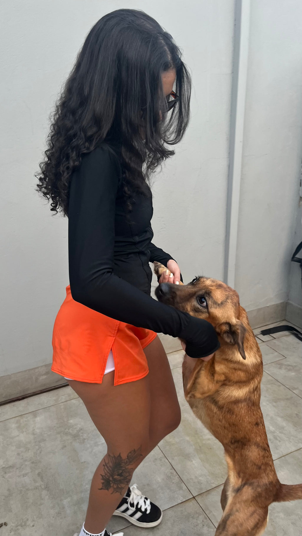 Short Brisa Laranja